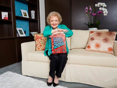 Betty White Guiness Book